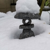 被雪覆盖的灯篭