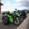 初めてのマスツーリング！Ninja250、YZF-R25、VFR-1200で行く冬の道の駅＆ワインディング