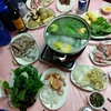 香港地元飯、熟食中心、火鍋：お魚と野菜補給に泉記の火鍋 （柴湾、漁灣街市熟食中心）