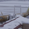 新雪の青森空港（2016年月イチ日本・12月編；その8）