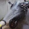 しばらくぶりのバイク洗車整備 55,756km