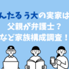 かもめんたる う大の実家は豪邸？父親が弁護士？など家族構成調査！