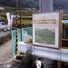 ぶどう畑の水路の整備