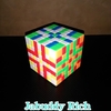 ルービックキューブで模様を作りました！　Rubik's Cube art design