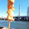 ハル散歩 浅草   スカイツリー と 焼き鳥 & チーズ