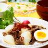 クイックレシピ♪牛肉と新玉ねぎの甘辛炒め＆キャベツとツナのごまあえ♪