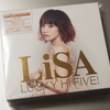 LiSA 2nd Mini Album 「LUCKY Hi FiVE!」 初回生産限定盤 (アニプレックス)