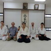  トゥールーズの合気仲間と稽古Die Kamaraden des Aikidos von Frank