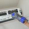 ダイソンv6でエアコン掃除☆