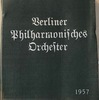 ベルリン・フィル1957年初来日の公演プログラム