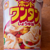 ホットワンタン しょうゆ味（東洋水産）