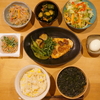 8月2日（水）よるごはん　+　ねこ