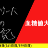 【日記】血糖値大爆発