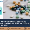 Global Active Pharmaceutical Ingredients Market will be US$ 261.3 Billion by 2027