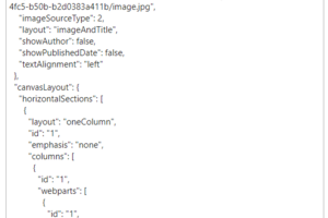 Power AutomateでGraph APIを使ってSharePointページを作成する際のプロパティや値を理解する
