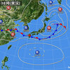 0540 起床　気分快　曇　ここ数日、やたらと身体が痺れる。気圧配置が悪いみたい。