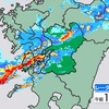 10日は大雨に