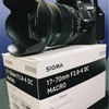 初のSIGMAレンズ購入 SIGMA 17-70 F2.8-4 DC MACRO contemporary