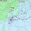 台風24号が日本列島へ