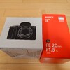 ZV-E1に買い替えた