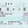 本日の使用切符：JR東海 東京駅発行 蒲田➡︎小田原 乗車券