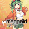VOCALOID6 AI Megpoid SOLID が発売。Megpoidの新しいボイスバンクで、アタック感のあるソリッドな歌声で歌う