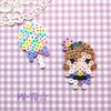 ラブパトリーナシリーズ　ラブパトパープル☆アイロンビーズ