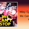 【歌詞・和訳】Miley Cyrus / We Can't Stop