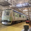 東武60000系61601F 甲種輸送準備中か？ 5両化に向けて？ 前面ビニル確認