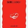 鈴木忠志「演劇とは何か」岩波新書