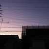 夕暮れ