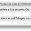 Firefoxのタブを自動的に閉じる「AutoClose Tabs」