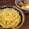 麺屋　侍(立川)辛つけ麺＋味玉・平打麺