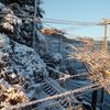 初雪景色！