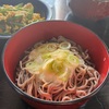 今日も真夏日、夕食はとろろ蕎麦