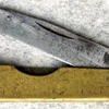 真ちゅう鞘のミニナイフ