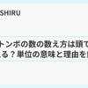 トンボの数の数え方は頭で数える？単位の意味と理由を解説