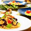 ♪ツナとなすのトマトスパゲティ＆オクラの肉巻きソテー♪