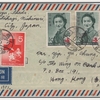 日本赤十字社創立75年　香港宛書状