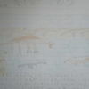 生態画：湖に集う恐竜たち
