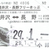 軽井沢・長野フリーきっぷ（しなの鉄道版）