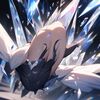 suspended crystal (浮遊する水晶) by Animagine XL V3.1