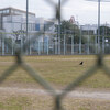 背面ガラスの梨地仕上げ