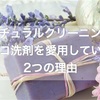 環境に優しい？肌に優しい？エコ洗剤を使ったナチュラルクリーニングに切り替えた2つの理由