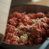 ひき肉を炒めて冷凍保存