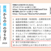 明日に向けて(2506)『原発からの命の守り方2024』読む会第5回を行います