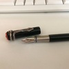 【MONTBLANC】 モンブラン 万年筆 ルージュ･エ･ノワール スペシャルエディション ブラック M