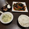 西川口の「王府景」で麻婆茄子定食を食べました🍆