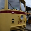 5501号の塗装が変わった都電おもいで広場