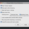  iTunes の様々な隠れた機能を有効にすることが出来る「Change Hidden iTunes Preferences v1.0」